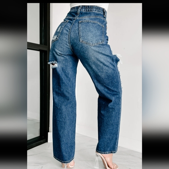 Nanamacs Wide Leg Jeans - Picture 4 of 6